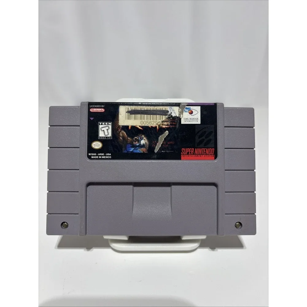 Primal Rage Super Nintendo Entertainment System 1995 SNES Tested